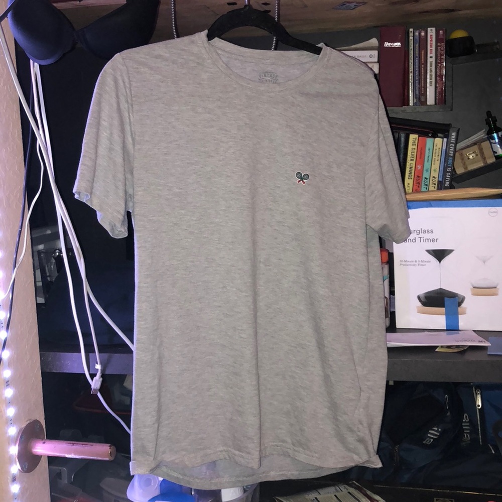 Tennis gray shirt Large